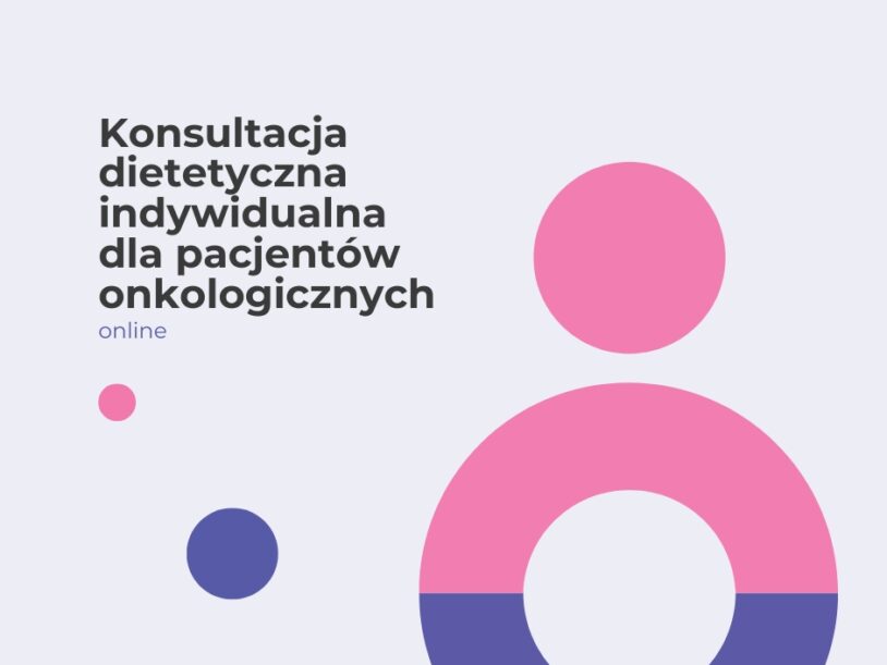 Konsultacja dietetyczna indywidualna PGW dla pacjentów onkologicznych online (bez jadłospisów)